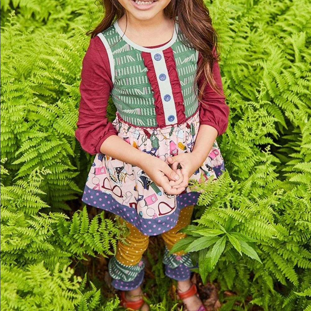 Matilda Jane size 6 Well Read Tunic
